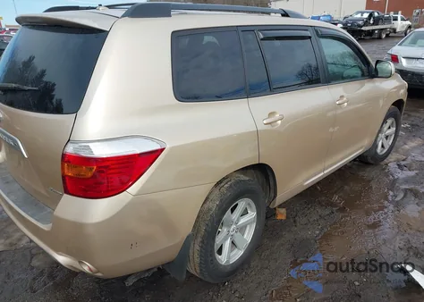 2010 Toyota Highlander Se V6 from USA, damaged, VIN 5TDJK3EHXAS011844
